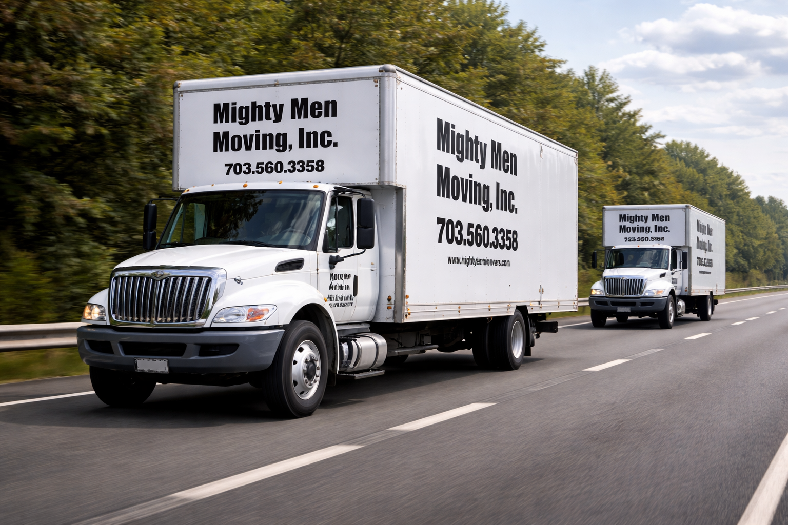 Long distance and interstate moving services